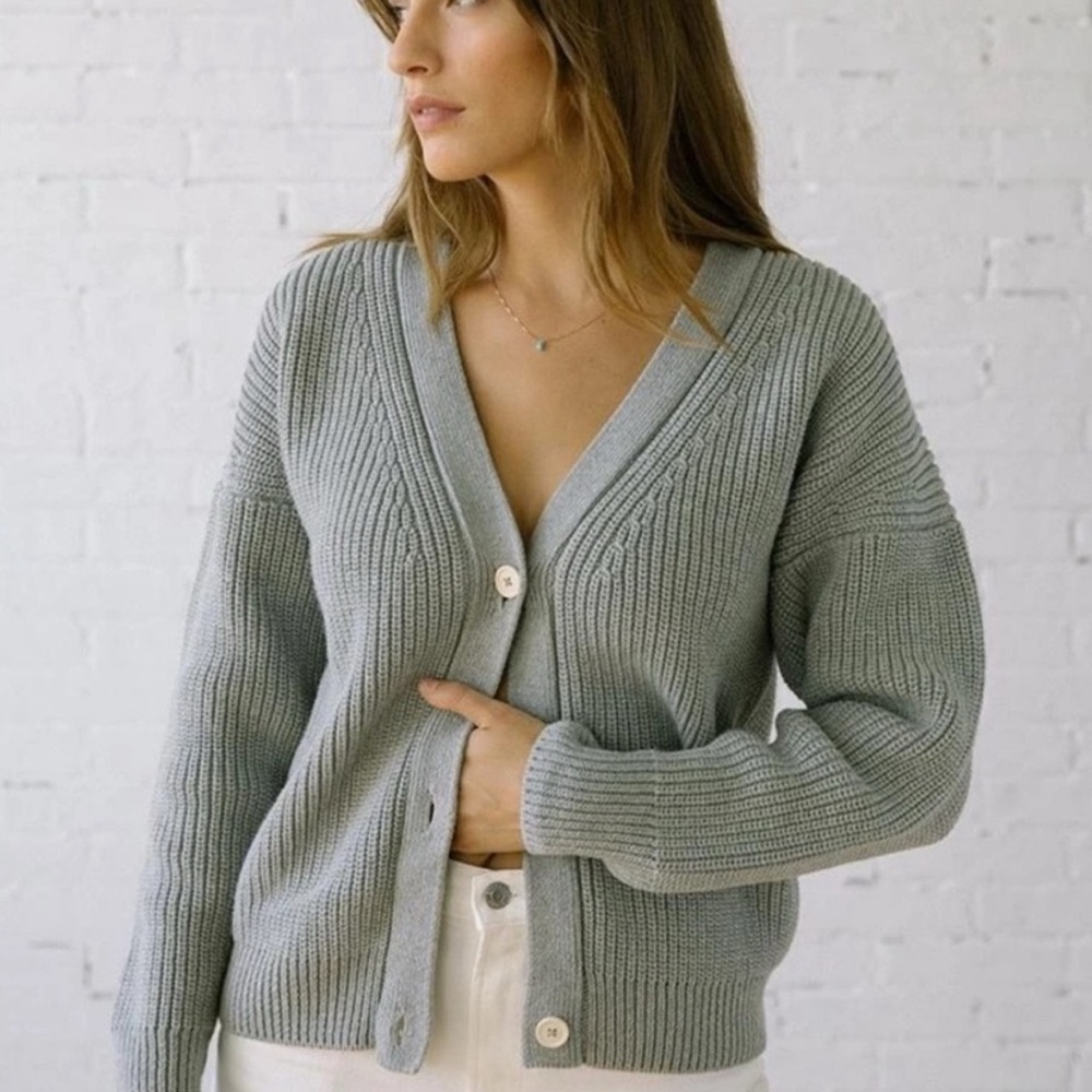 Tradlands Women's Light Blue Cardigan - Small